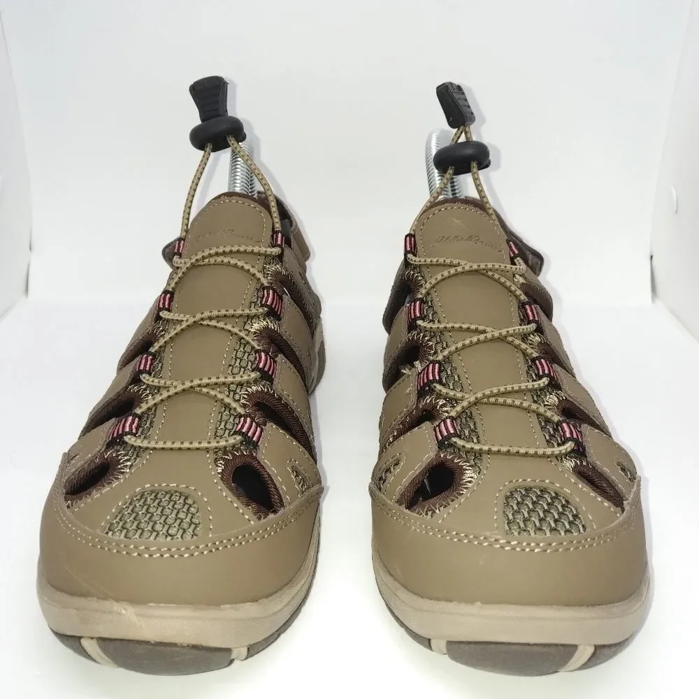 Eddie‎ Bauer Blakely Closed Toe Sandals Women's Size 7 M Brown